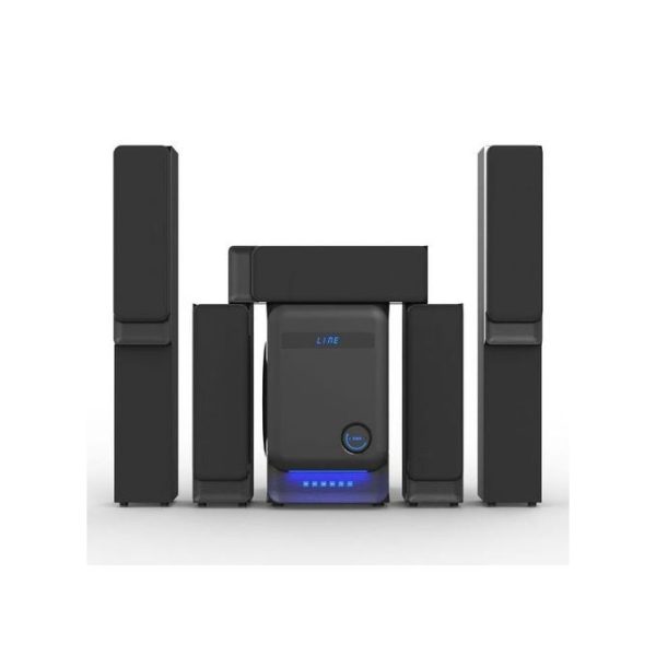 Nobel 5.1CH NB-1211 BLUETOOTH HOMETHEATRE 22000W HIGH TECH MULTIMEDIA