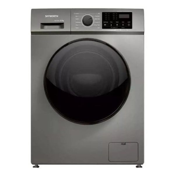 Skyworth F80215MB Front Load 8kg, Automatic Washer - Tim Grey - Image 2