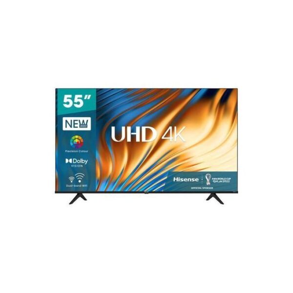 Hisense 55 Inch 55A6KKEN Smart 4k UHD Frameless Bluetooth Tv