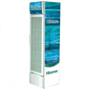 Hisense Showcase Fridge Glass Door with Lock and Key 282L FL-37FC