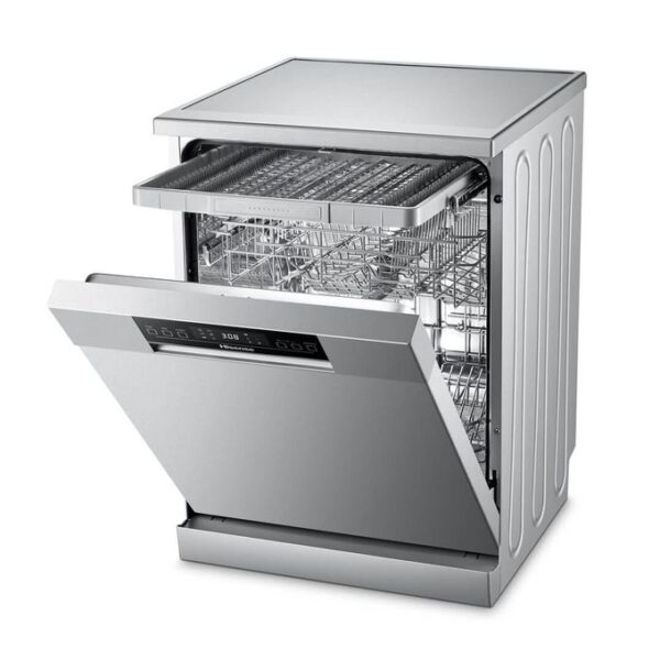 Hisense HS623E90G 15 Plate Free Standing Dishwasher - Image 6