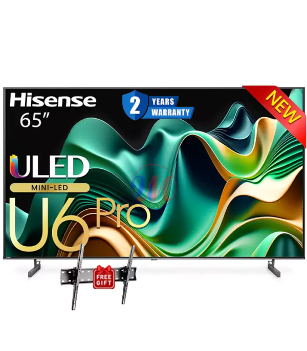 Hisense 65″ U6N Pro Mini-LED ULED 4K Smart TV